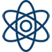 Image of an atomic symbol icon