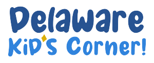 Delaware Kid's Corner logo with a diamond as the apostrophe